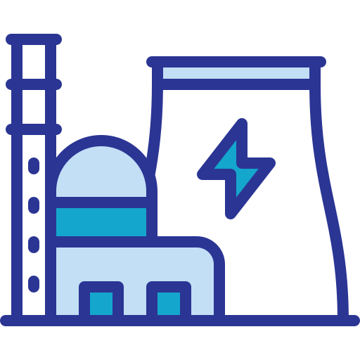 Электрический завод Berkahicon Lineal Color иконка