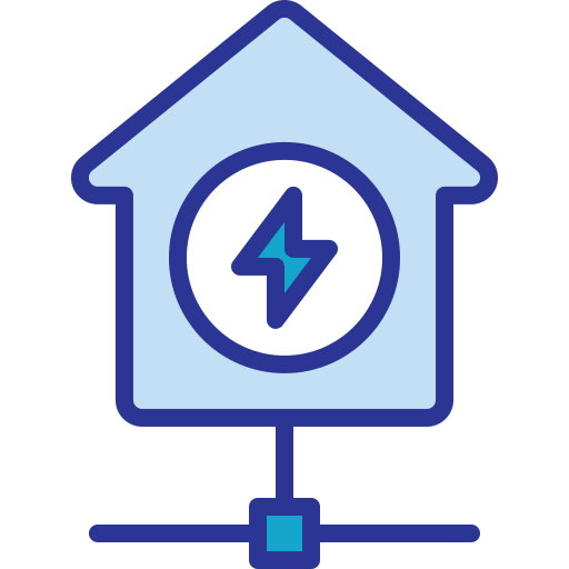 Smart home Berkahicon Lineal Color icon