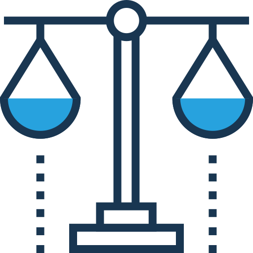 Balance scale Generic Fill & Lineal icon