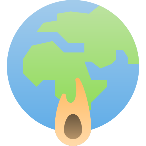 globalne ocieplenie Generic Flat Gradient ikona