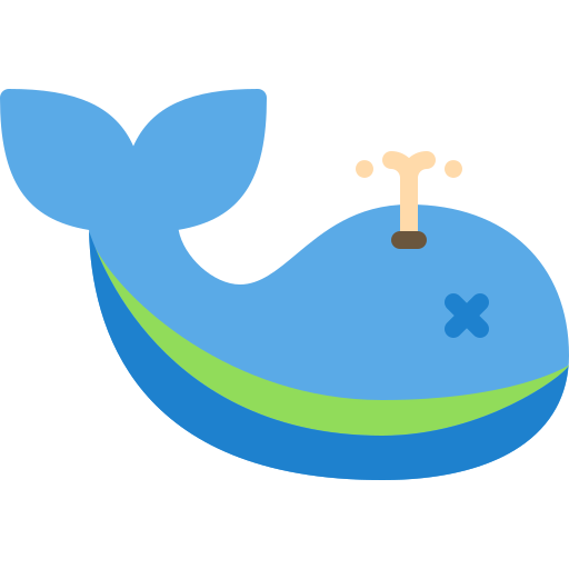 Whale Berkahicon Flat icon