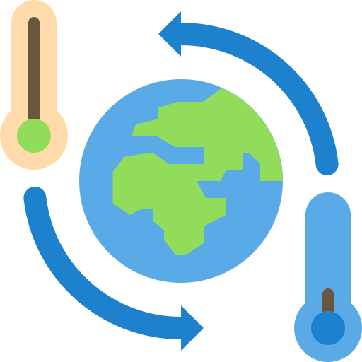 calentamiento global Berkahicon Flat icono