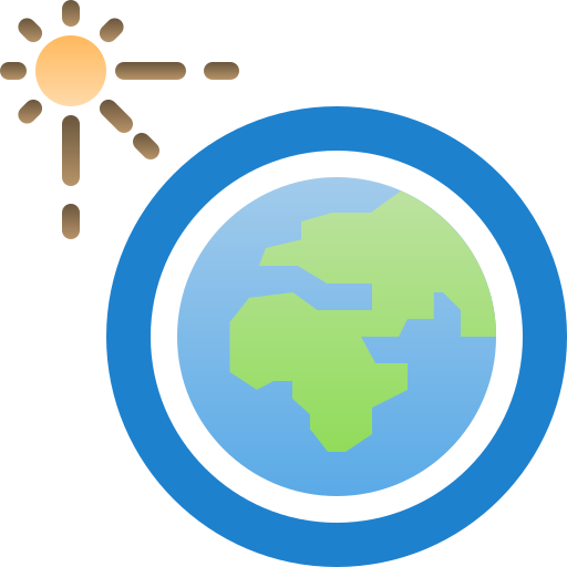 Солнечная система Generic Flat Gradient иконка