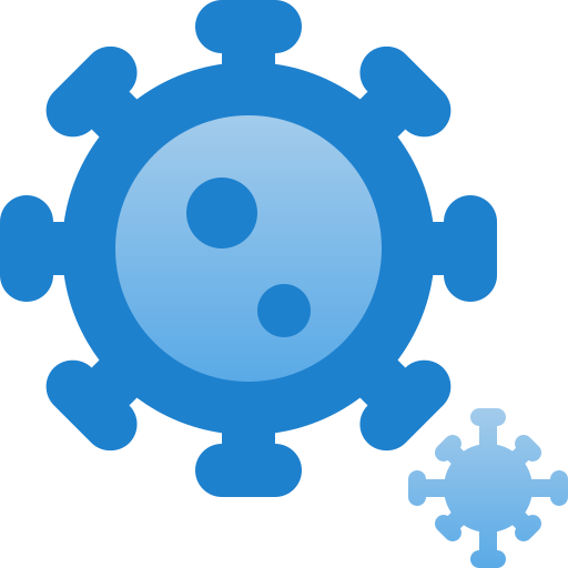 korona wirus Generic Flat Gradient ikona