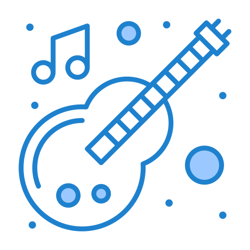 Гитара Generic Blue иконка