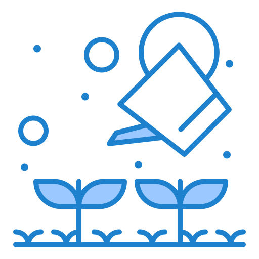 gartenarbeit Generic Blue icon