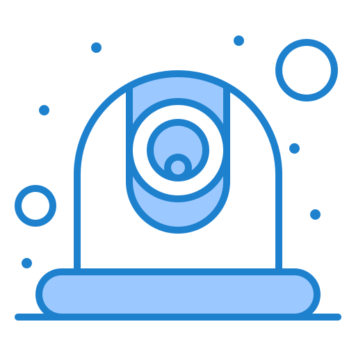 webcam Generic Blue icon