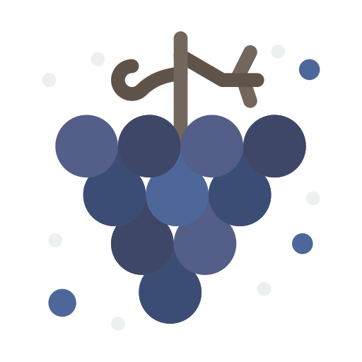druiven Flatart Icons Flat icoon