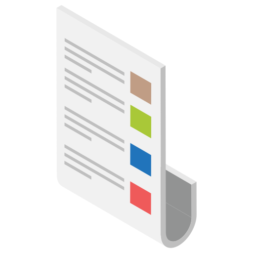 lista de verificación Generic Isometric icono