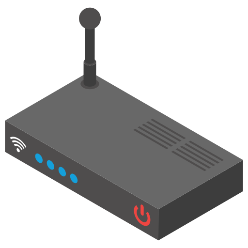 router wifi Generic Isometric ikona
