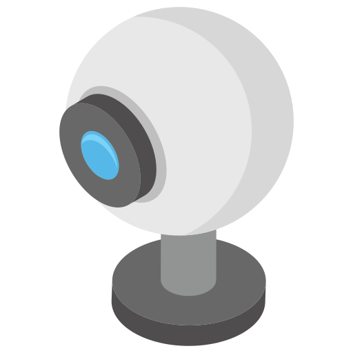 web-kamera Generic Isometric icon