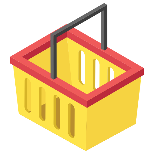 Shopping basket Generic Isometric icon