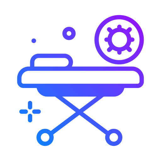 Hospital bed Generic Gradient icon