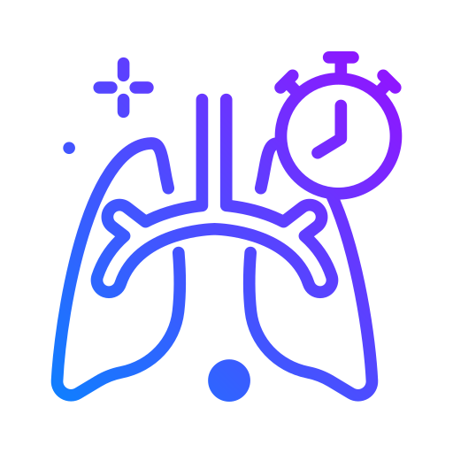 Lungs Generic Gradient icon
