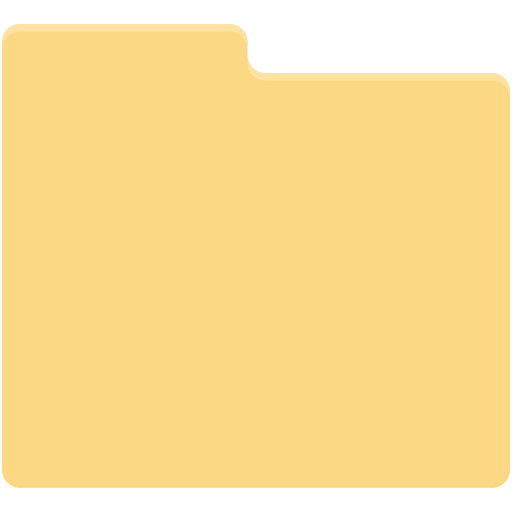 carpeta de archivos Creative Stall Premium Flat icono