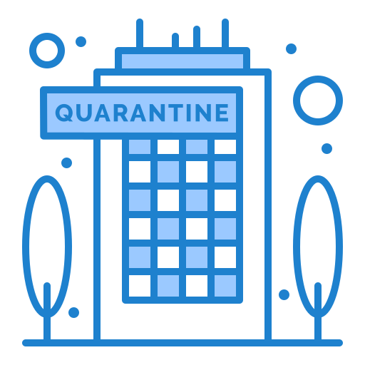 Quarantine Generic Blue icon