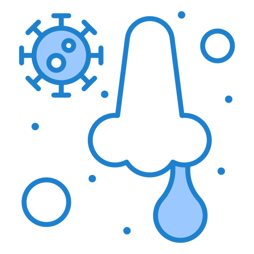 Runny nose Generic Blue icon