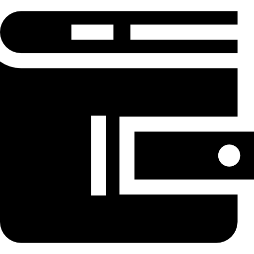 brieftasche Basic Straight Filled icon