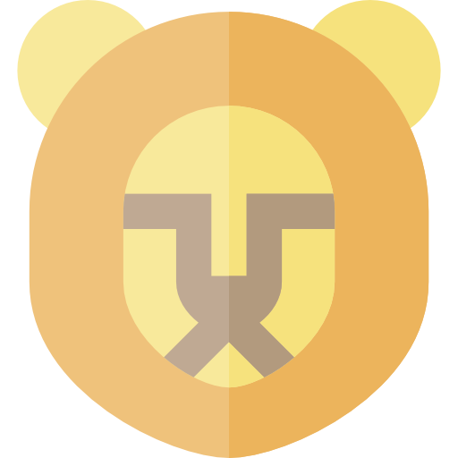 ライオン Basic Straight Flat icon
