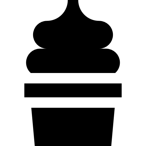 アイスクリーム Basic Straight Filled icon