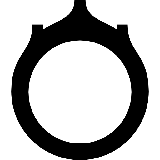 Кольцо огня Basic Straight Filled иконка