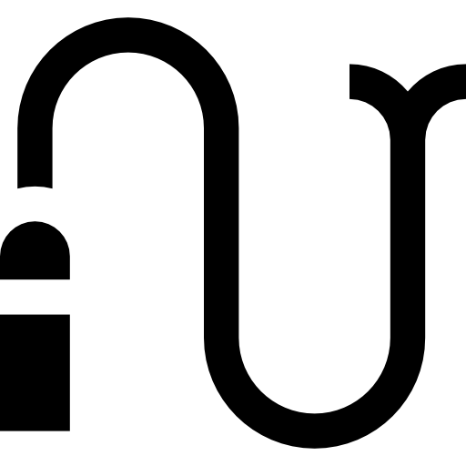 Кнут Basic Straight Filled иконка