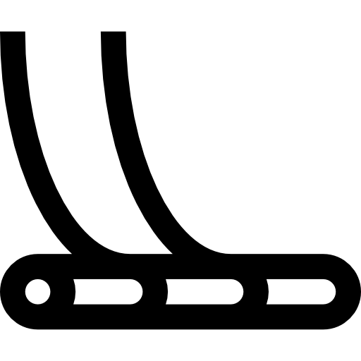 trapez Basic Straight Lineal ikona