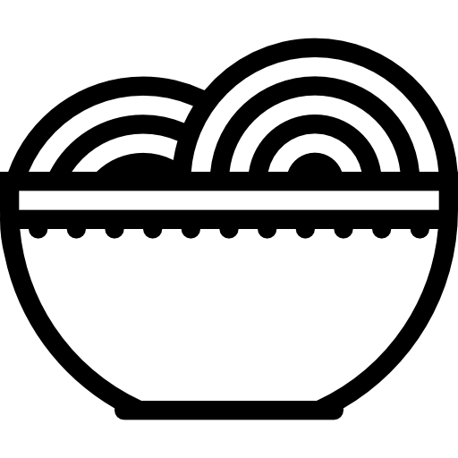 スパゲッティ Coloring Lineal icon