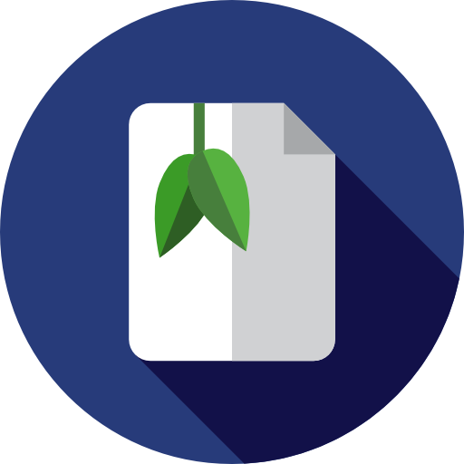 recyclingpapier Flat Circular Flat icon