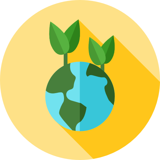 Ökologie Flat Circular Flat icon