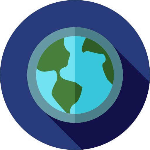 ozonschicht Flat Circular Flat icon