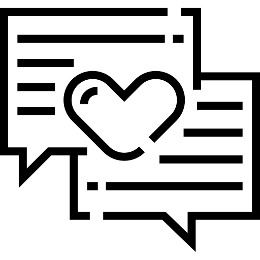 chiacchierata Detailed Straight Lineal icona