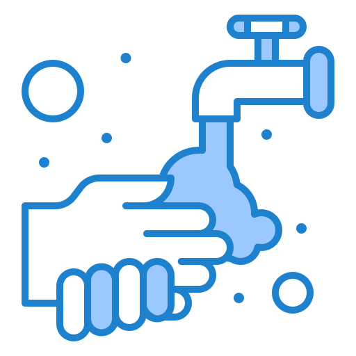 lavage des mains Generic Blue Icône