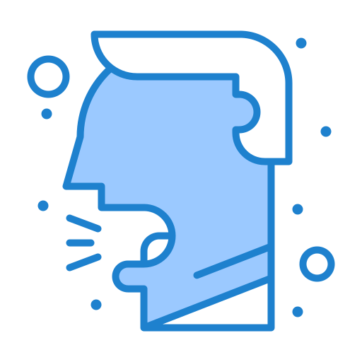 기침 Generic Blue icon