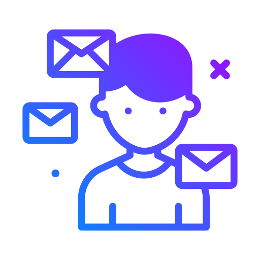 Mails Generic Gradient icon