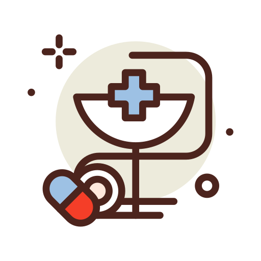 Pharmacy Darius Dan Lineal Color icon