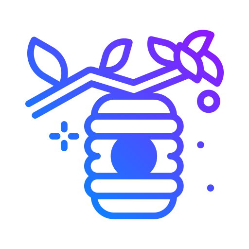 ミツバチの巣 Generic Gradient icon