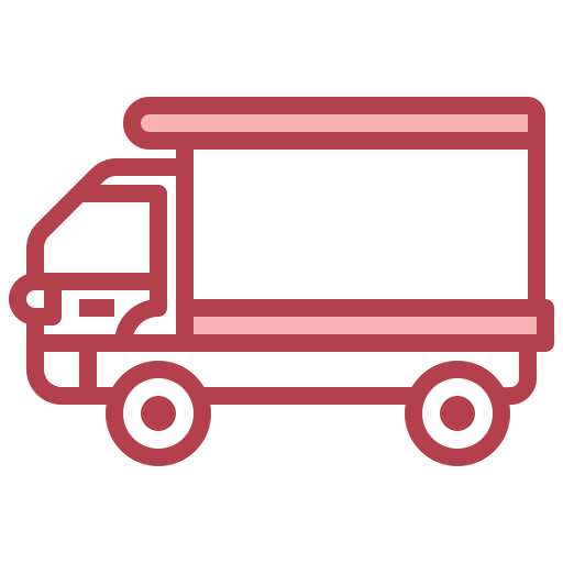 un camion Surang Red Icône