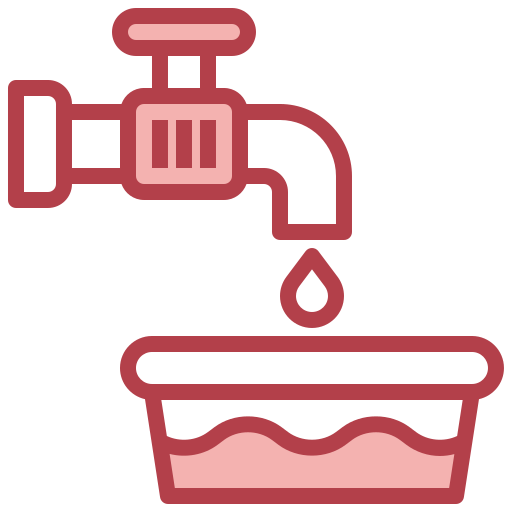 Water tap Surang Red icon