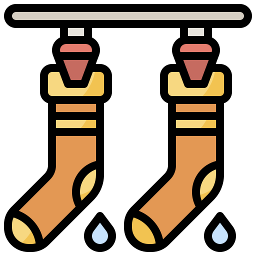 Socks Surang Lineal Color icon