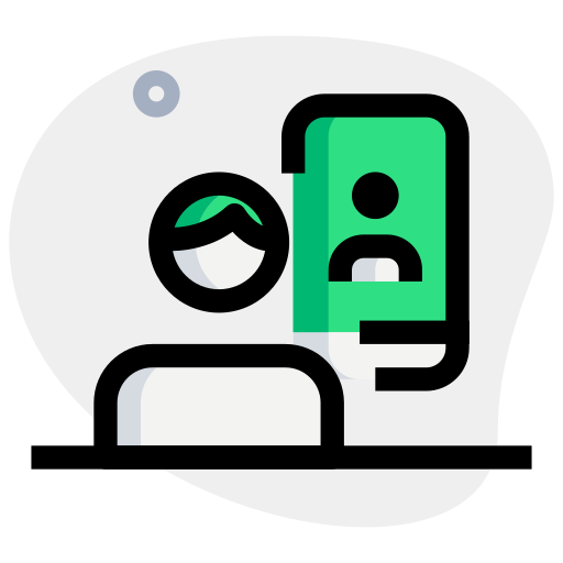 Video calling Generic Rounded Shapes icon