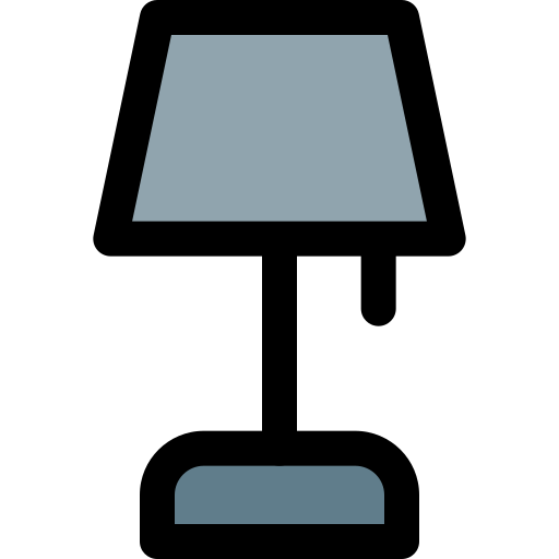 lâmpada de mesa Pixel Perfect Lineal Color Ícone