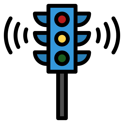 semáforo Mavadee Lineal Color icono