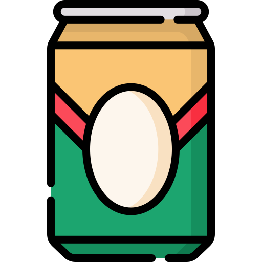 lata de cerveza Special Lineal color icono