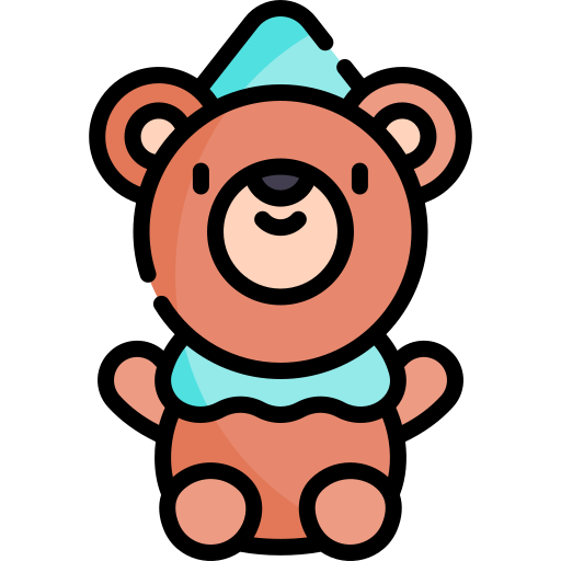 곰 Kawaii Lineal color icon
