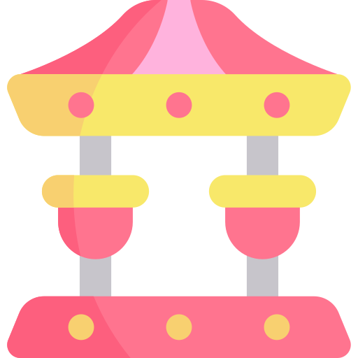 Carousel Kawaii Flat icon