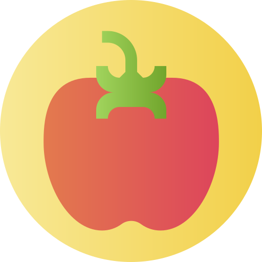 トマト Flat Circular Gradient icon