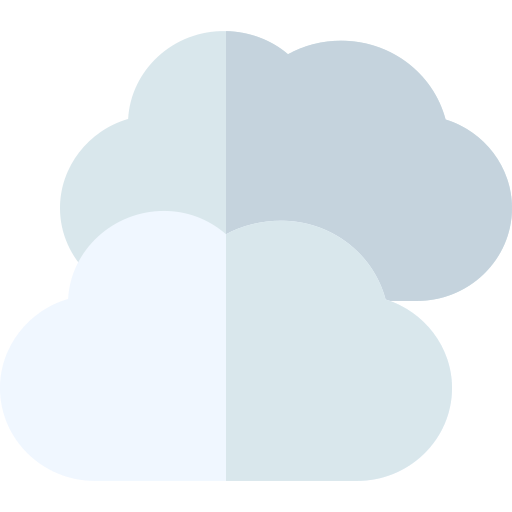 Clouds Basic Rounded Flat icon