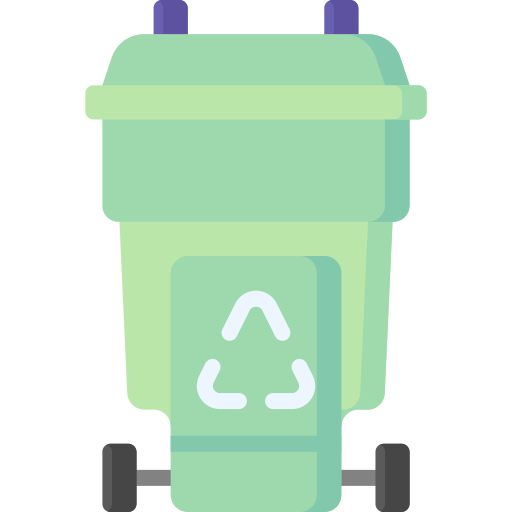 Recycling bin Special Flat icon