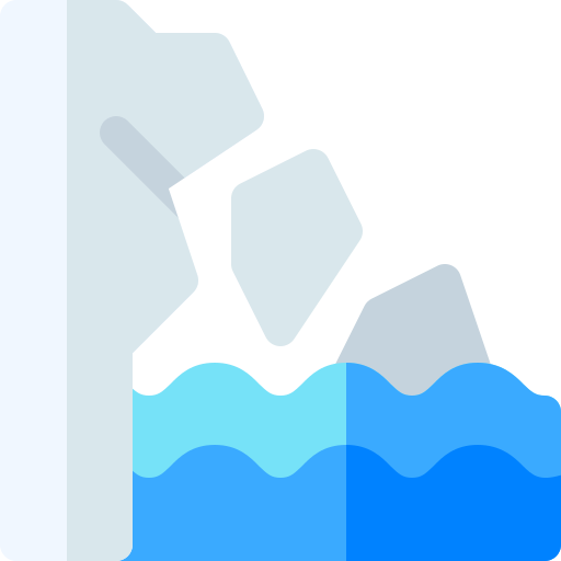 Iceberg Basic Rounded Flat icon